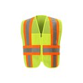 2W International Lime Contrast DOT Style Vest, Small/Medium, Lime, Class 2 DS525C-2 S/M